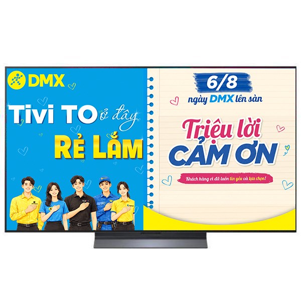 Smart Tivi OLED evo LG AI 4K 55 inch OLED55C5PSA