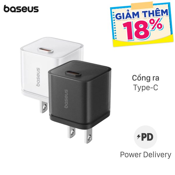Sạc nhanh Baseus CCGAN20S5-S