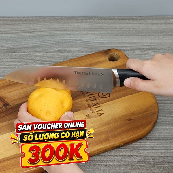 Dao thái inox Tefal Ice Force K2320614