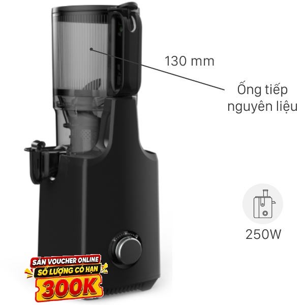 Máy ép chậm Hafele HS-J130SG (535.43.396)