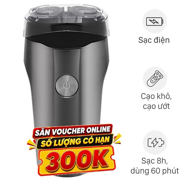 Máy cạo râu khô và ướt Flyco FS181VN