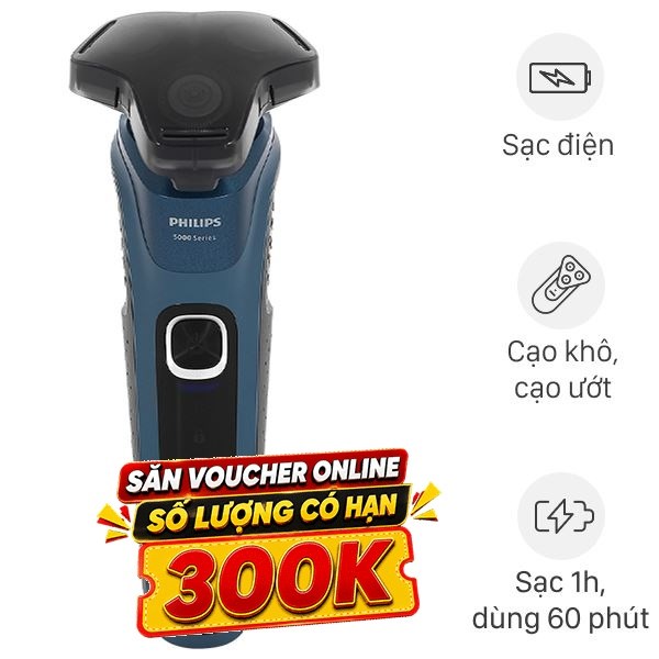 Máy cạo râu khô và ướt Philips S5880/20