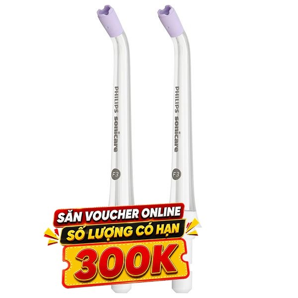 Bộ 2 đầu tăm nước Philips HX3062/00