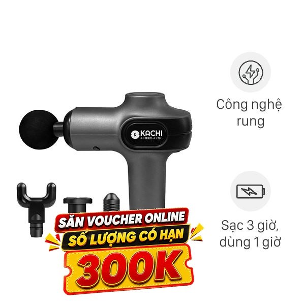 Súng massage cầm tay Kachi MK377