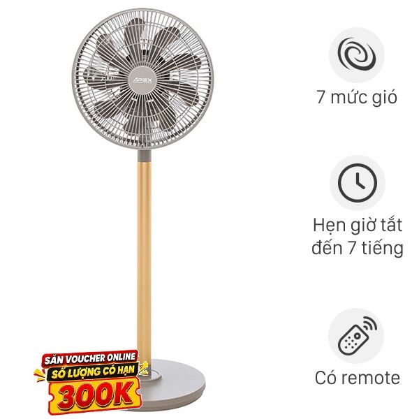 Quạt tuần hoàn Sunhouse  9 cánh APF7326B 38W