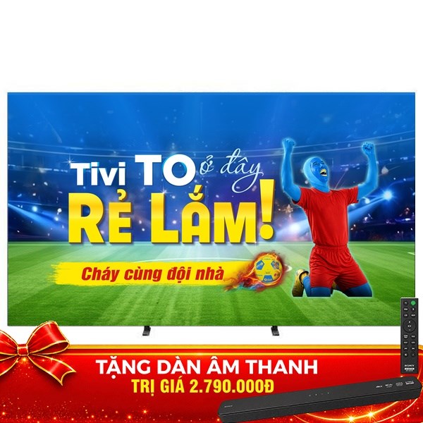 Google Tivi Mini LED Sony AI 4K 55 inch K-55XR50