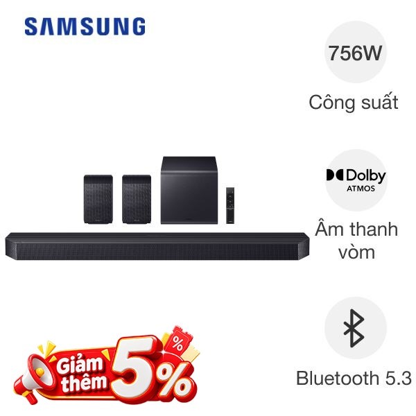 Bộ loa thanh Samsung HW-Q990F/XV