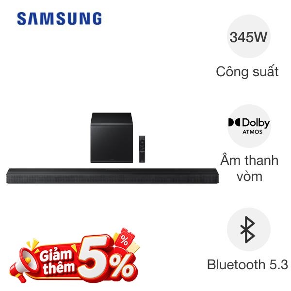 Bộ loa thanh Samsung HW-QS700F/XV