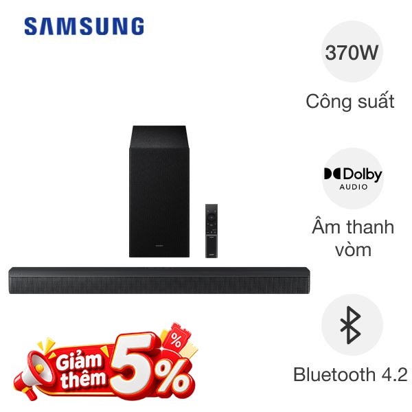 Bộ loa thanh Samsung HW-B650F/XV