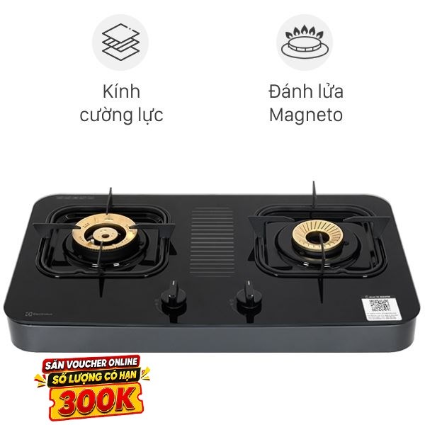 Bếp ga đôi Electrolux ETG7267GKR