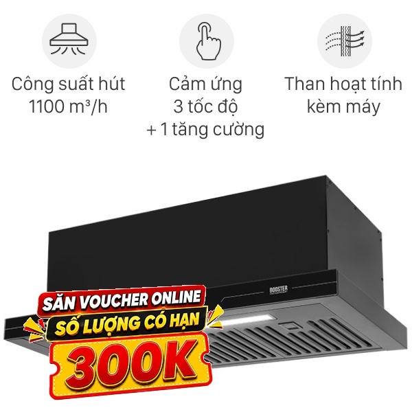 Máy hút mùi âm tủ Sunhouse SHB72095-MD