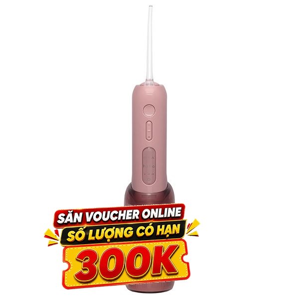 Máy tăm nước Halio UltraClean Express Hydro Floss Muted Rose