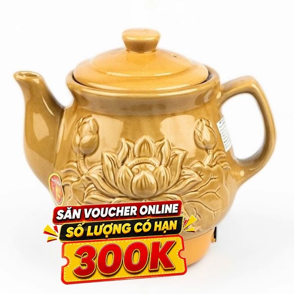 Siêu sắc thuốc điện Seika 3.2 lít SKS 328 Vàng