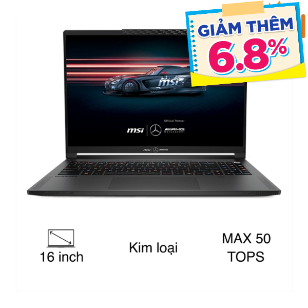MSI Gaming Stealth A16 Mercedes AMG AI+ A3XWGG R9 AI HX 370 (032VN)