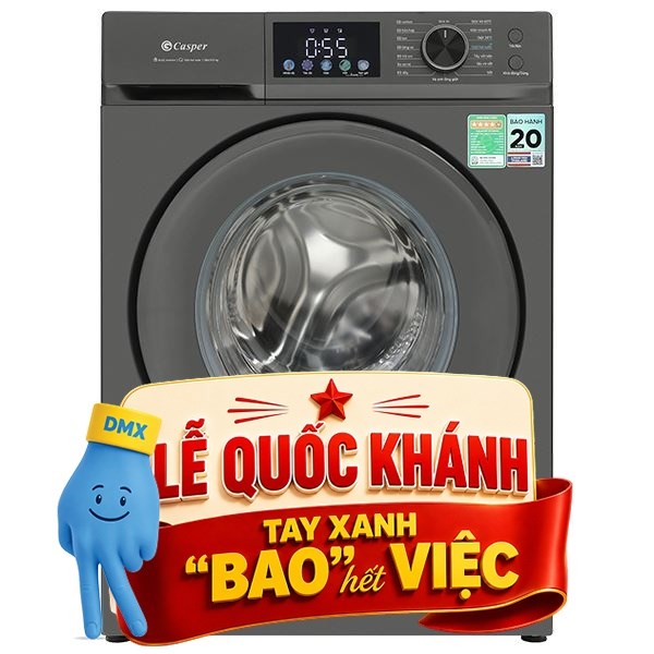 Máy giặt Casper Inverter 10.5 kg WF-D105VGR1
