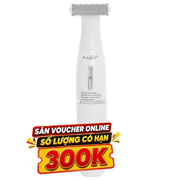 Máy tỉa lông mũi, lông tai, lông mày và râu Magic Eco PRO-20
