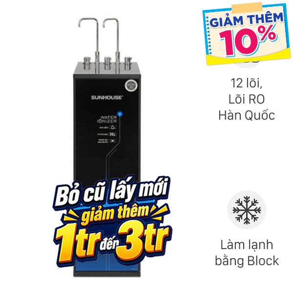 Máy lọc nước RO Sunhouse UltraX SHA76656LA