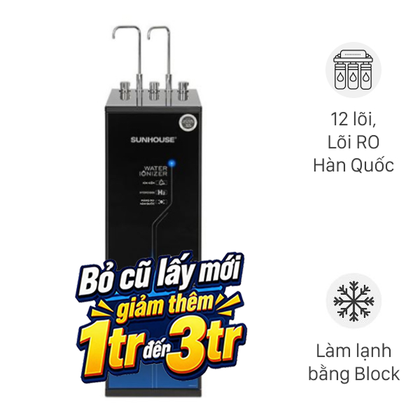 Máy lọc nước RO Sunhouse UltraX SHA76656LA