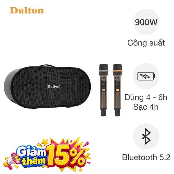 Loa karaoke xách tay Dalton K225C