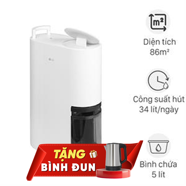 Máy hút ẩm LG Dual Inverter DD20GMWE1.ABAE 305W