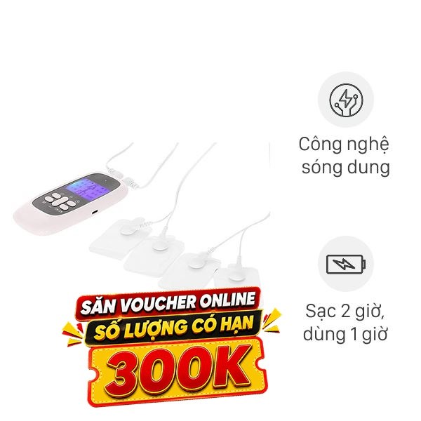 Máy massage xung điện 4 miếng dán Kachi MK46