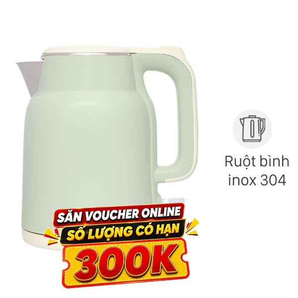 Bình đun siêu tốc Bear 1.5 lít KE-5H15V35