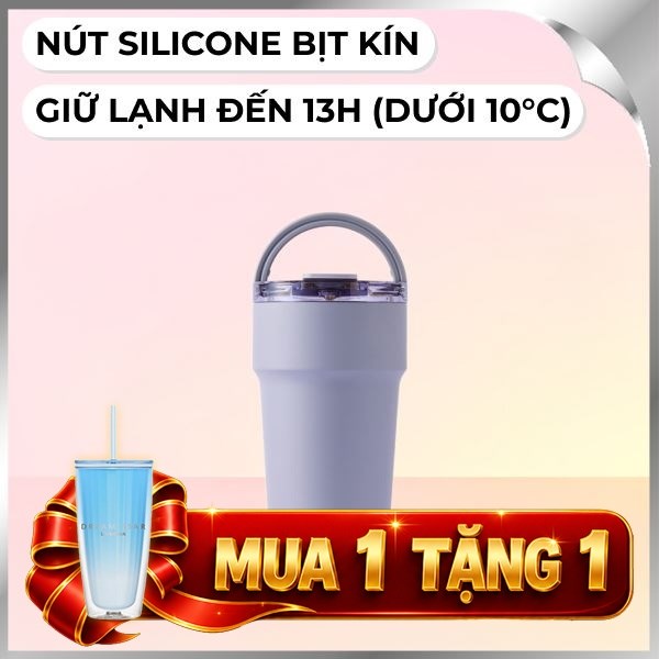 Bình giữ nhiệt nóng lạnh Inox 710 ml Lock&Lock LHC4416GRP