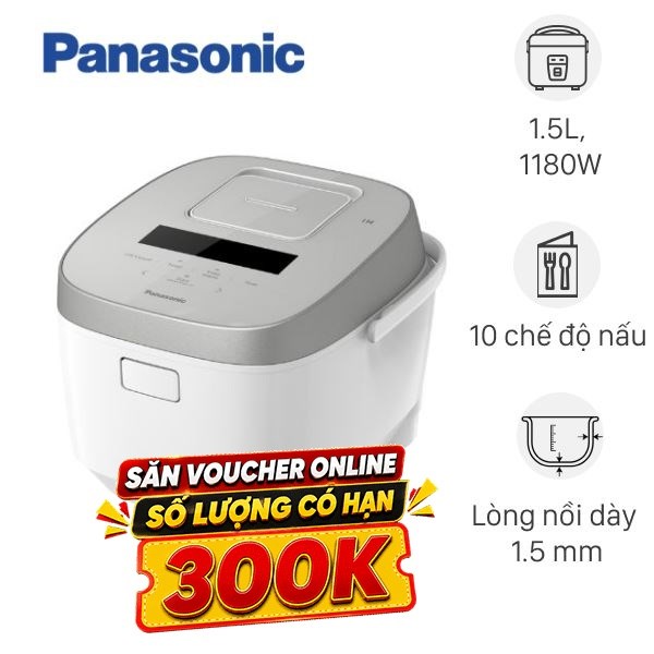 Nồi cơm điện cao tần Panasonic 1.5 lít SR-HFL153WRA