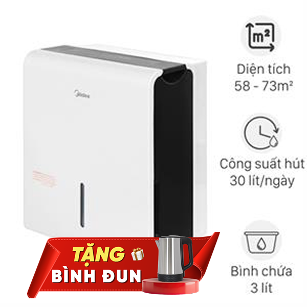 Máy hút ẩm Midea MDDP-30DEN7 550W