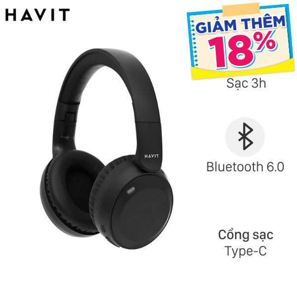 Tai nghe Chụp Tai Havit H603BT