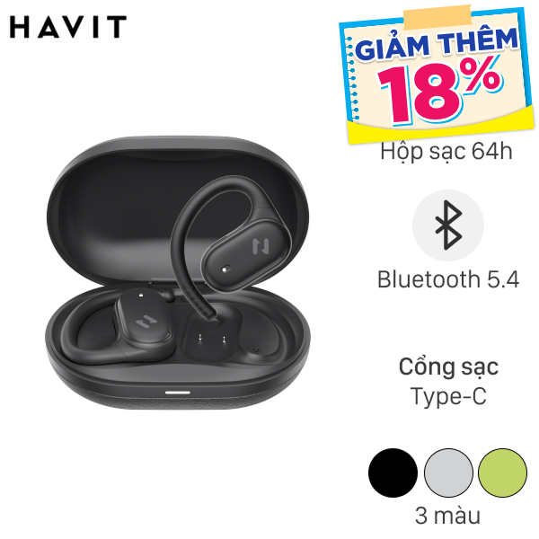 Tai nghe Open-Ear TWS Havit OWFIT 02A