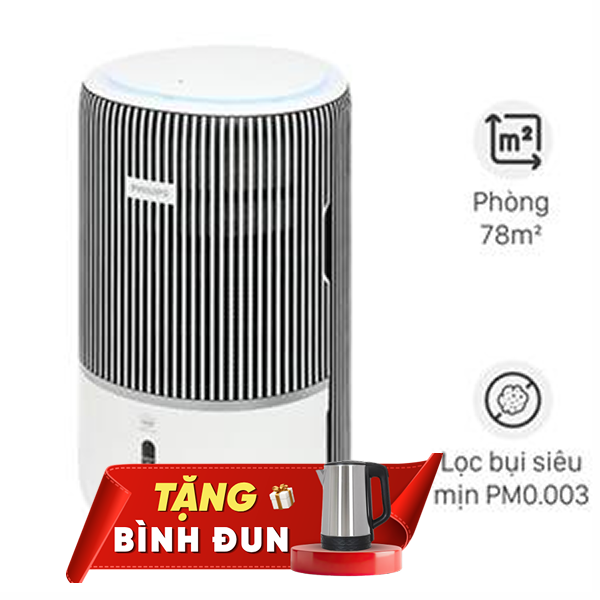 Máy lọc không khí tạo ẩm Philips AC3420/10 43W