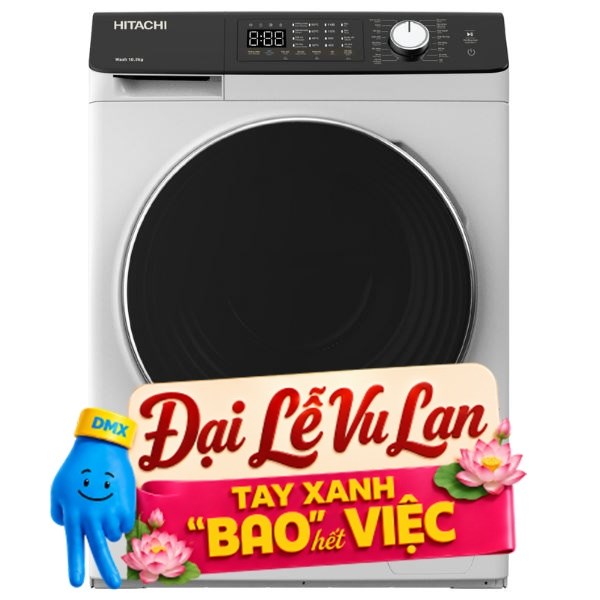 Hitachi Inverter 10.5 Kg BD-1054HVOW