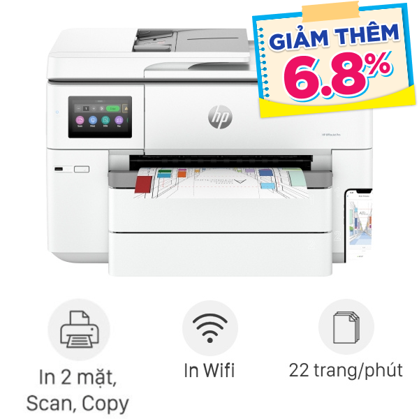 Máy in phun màu HP OfficeJet Pro 9730 Wifi (537P5C)