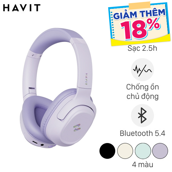 Tai nghe Chụp Tai Havit H612BT Pro