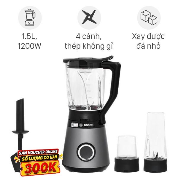 Máy xay sinh tố Bosch MMB6177S