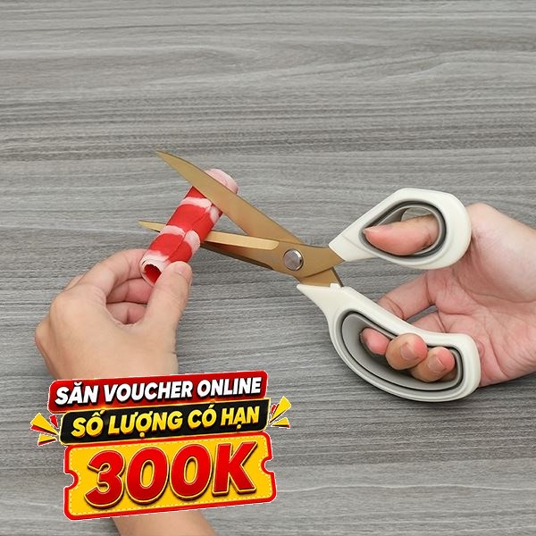 Kéo nhà bếp thép không gỉ 2Cr13 Delites STA036G