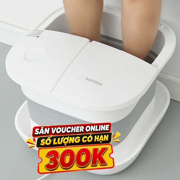 Bồn ngâm massage chân Philips PPM6502