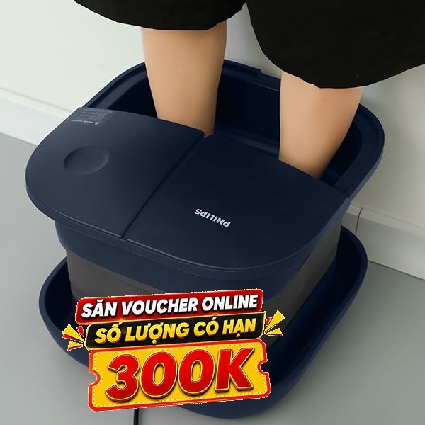 Bồn ngâm massage chân Philips PPM6504