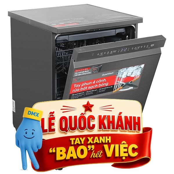 Máy rửa chén độc lập LG LDN14BLA5