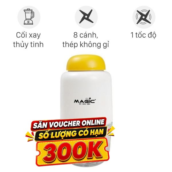 Máy xay thịt đa năng Magic Eco AC-13 200W 0.3 lít
