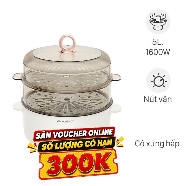 Nồi lẩu hấp đa năng Magic A-092 5 lít