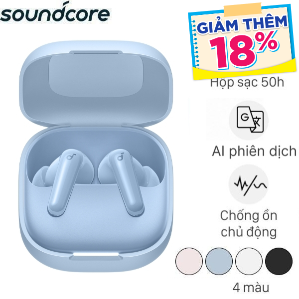 Tai nghe TWS Soundcore R60i NC D1202