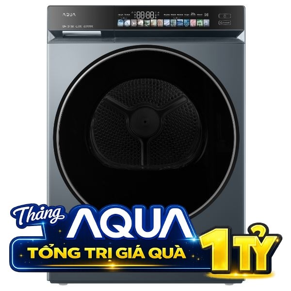 Máy sấy bơm nhiệt Aqua 10 Kg