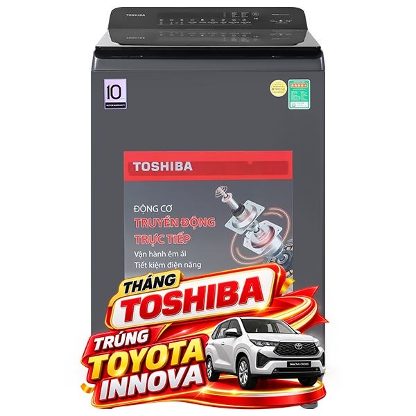 Toshiba Inverter 12 Kg AW-T26D1300TV (MG)
