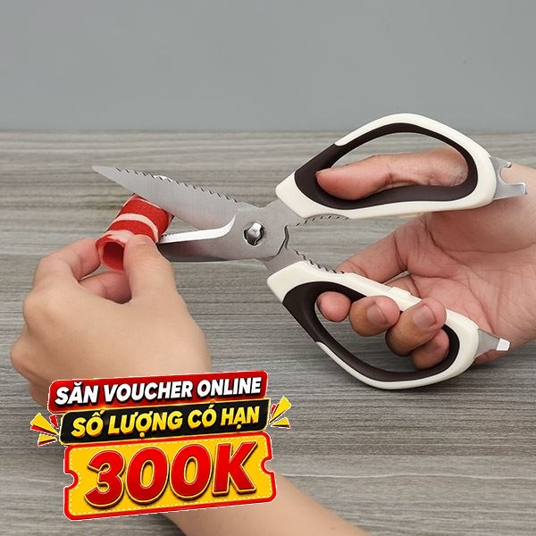 Kéo nhà bếp thép không gỉ 3Cr13 Delites CF7440