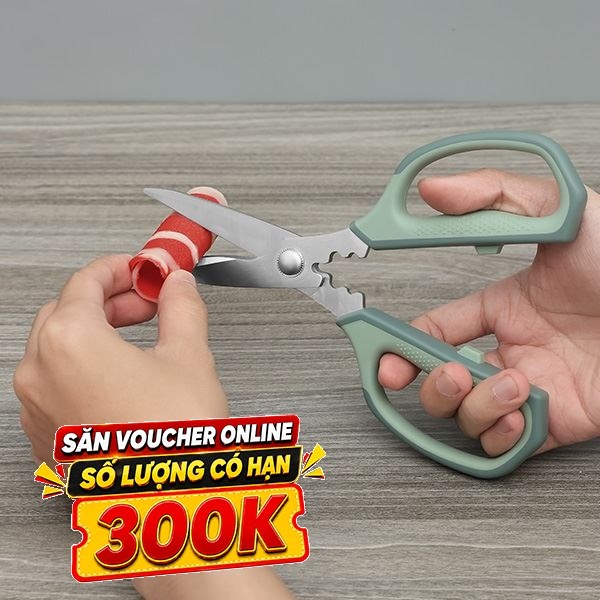 Kéo nhà bếp thép không gỉ 3Cr13 Delites CF7441