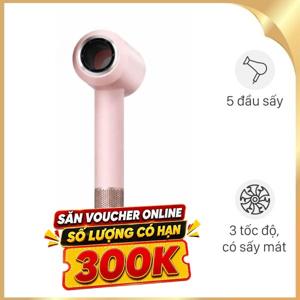 Máy sấy tóc LEAFLESS L01 - Hồng