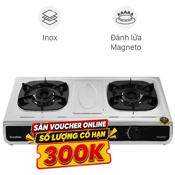 Bếp gas đôi Sakura SA-D302DS