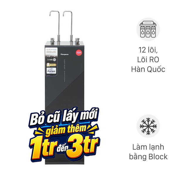 Máy lọc nước RO Kangaroo KG12S3H3